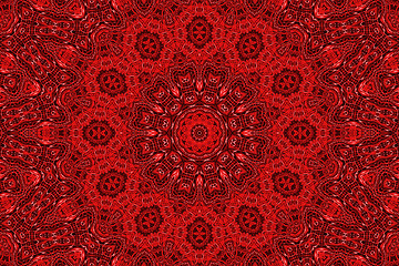 Image showing Abstract red pattern