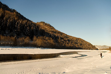 Image showing By the river