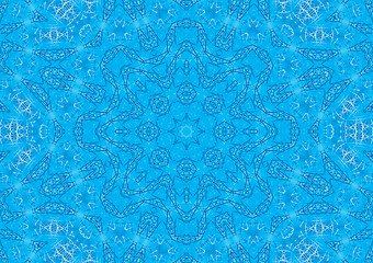 Image showing Blue abstract background