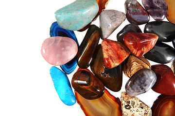 Image showing luxury color gems as background