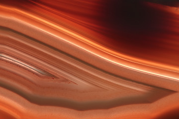 Image showing red agate gem background (macro, detail) 