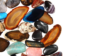 Image showing luxury color gems as background