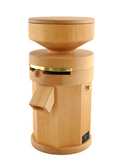 Image showing Wooden electric mill