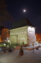 Image showing Night medieval church