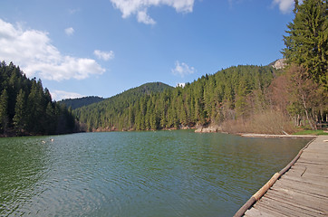 Image showing Red lake in Romania