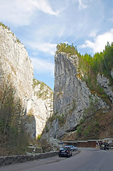 Image showing Road through Gorges