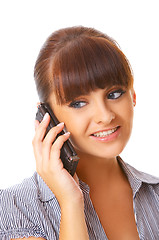 Image showing Business Woman on the phone