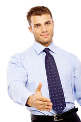 Image showing Portrait of Businessman