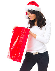 Image showing Christmas shopping