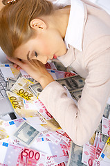 Image showing Business Woman in Office