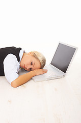 Image showing Overworked