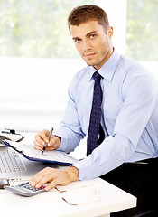 Image showing Portrait of Businessman