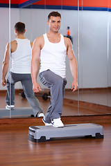 Image showing Man at the gym