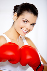 Image showing Boxing Girl