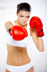 Image showing Boxing Girl