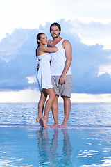 Image showing Couple at Maldives