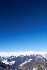 Image showing Panorama of Italian Dolomites