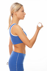 Image showing Fitness girl