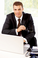 Image showing Portrait of Businessman
