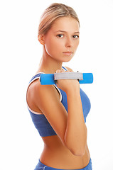 Image showing Fitness girl