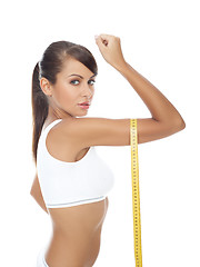 Image showing Fitness girl