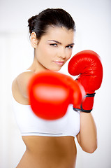 Image showing Boxing Girl