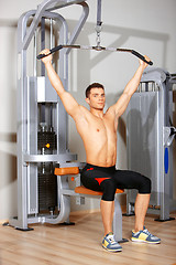 Image showing Man at the gym