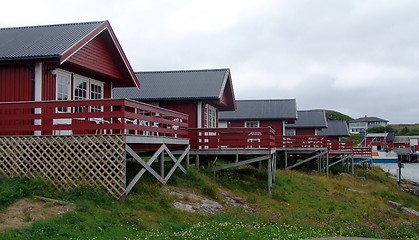 Image showing Fishermans shack