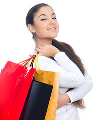 Image showing Shopping Girl