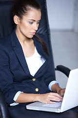 Image showing Portrait of beautiful business woman 