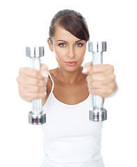 Image showing Fitness girl