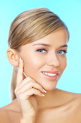 Image showing Blond haired Beauty