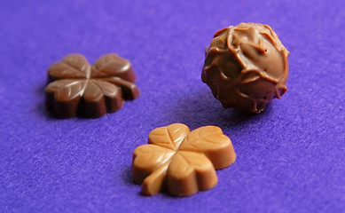 Image showing Chocolates still life