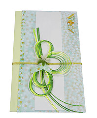 Image showing Japanese festive envelope