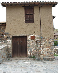 Image showing Old tall house. Fikardou. Cyprus