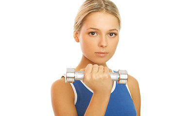 Image showing Fitness girl