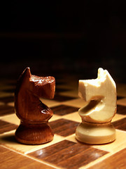 Image showing Chess - Confrontation