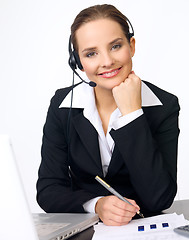 Image showing Cute Business Woman