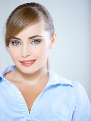 Image showing Young Business Woman