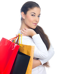 Image showing Shopping Girl