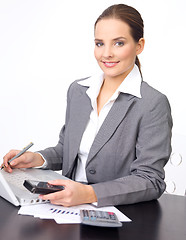 Image showing Cute Business Woman