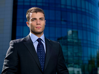 Image showing Outdoor Businessman