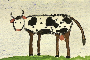 Image showing spotted cow