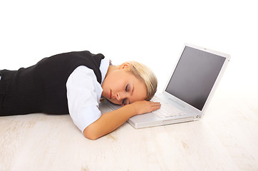 Image showing Overworked