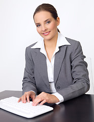 Image showing Cute Business Woman