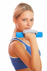 Image showing Fitness girl