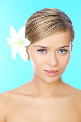 Image showing Blond haired Beauty