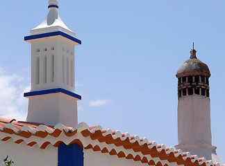Image showing Moorish Chimneys