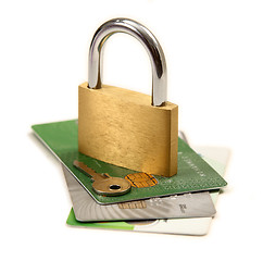 Image showing Credit card security