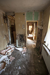 Image showing Abandoned and rundown apartment